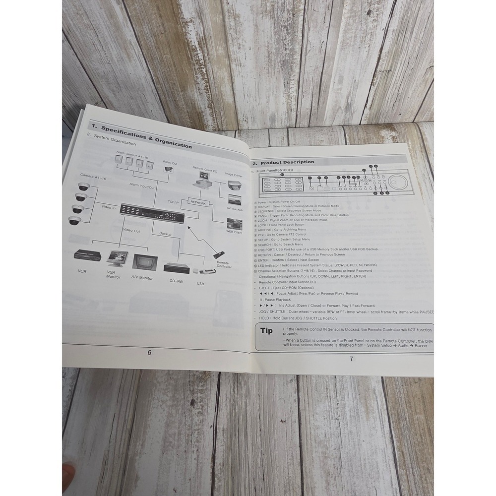 GANZ Digimaster Series DVR Instruction Manual DR4N DR8N DR16N CD Security Guide - Picture 10 of 10